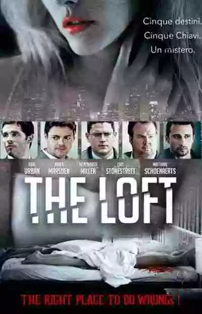 [+18] The Loft (2014) BluRay 720p HEVC Full Movie Download In Hindi 530Mb